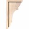 Ekena Millwork New Brighton Smooth Corbel w/Backplate, Douglas Fir, 5 1/2"W x 10"D x 18"H COR06X10X18NEB01SDF - alternate 4